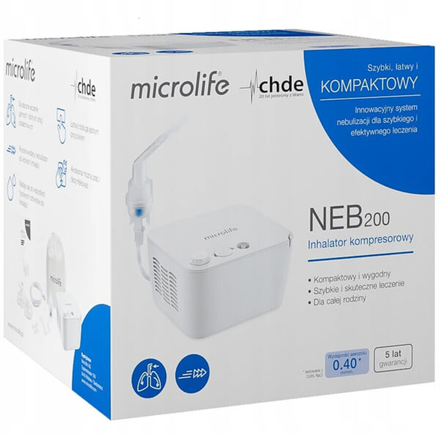 NEB 200 Nébuliseur à compression, Microlife