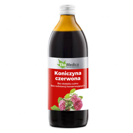 EkaMedica Rode Klaver, sap, 500 ml