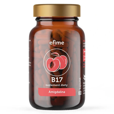 B17 Amigdalina Integratore Alimentare, 60 capsule