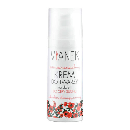 Vianek, crème de jour anti-rides, peau sèche, 50 ml