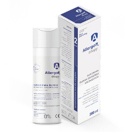 Allergoff Atopy, ulei de baie terapeutic cu barieră, 200 ml