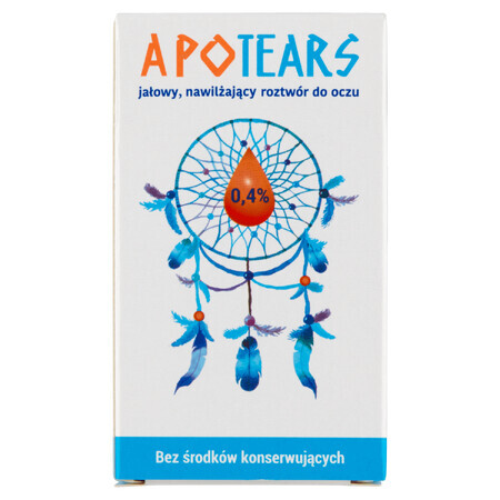 ApoTears, soluție oftalmologică hidratantă sterilă 0,4%, 10 ml, cu termen scurt (SHORT DATE)