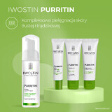 Iwostin Purritin, reinigingsschuim, vette en acnehuid, 165 ml