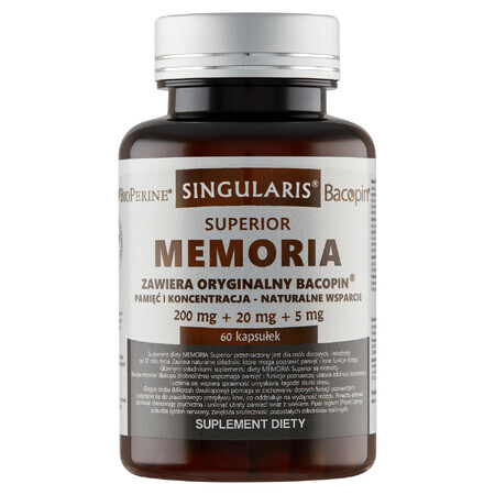 Singularis Memoria Superiore, 60 capsule