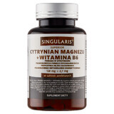 Singularis Superior magnesium citrate + vitamin B6, 60 tablets