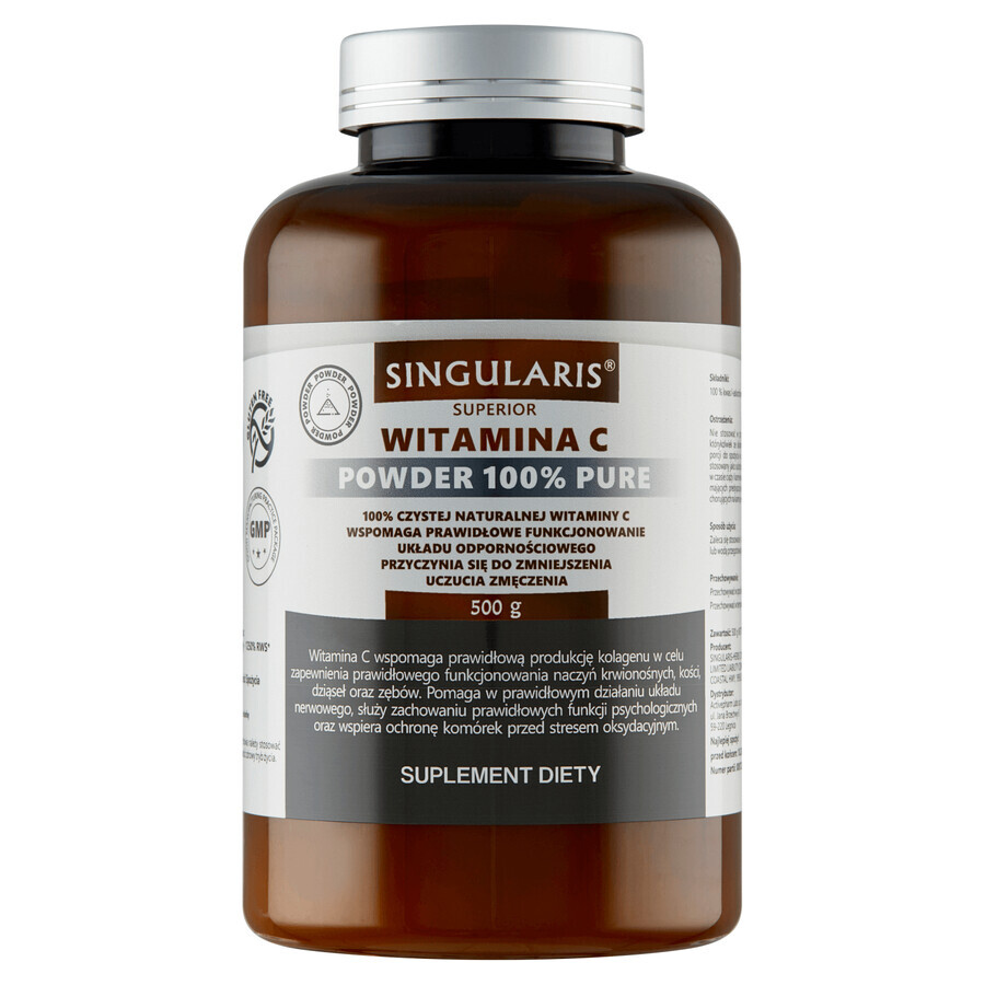 Singularis Superior Vitamine C-poeder 100% puur, 500 g