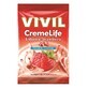 Suikervrij aardbeiensnoepje Creme Life, 60 g, Vivil