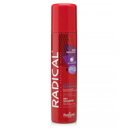 Farmona Radical, Dry shampoo for oily hair, 180 ml