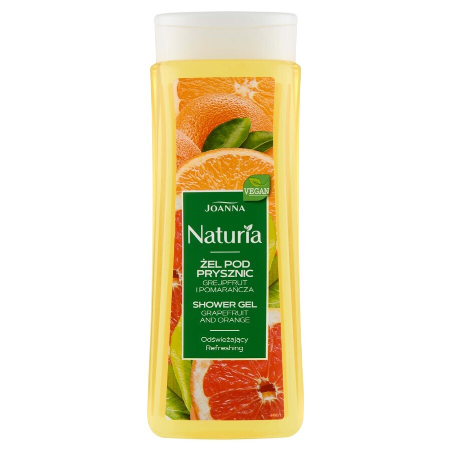 Joanna Naturia, shower gel, grapefruit and orange, 300 ml