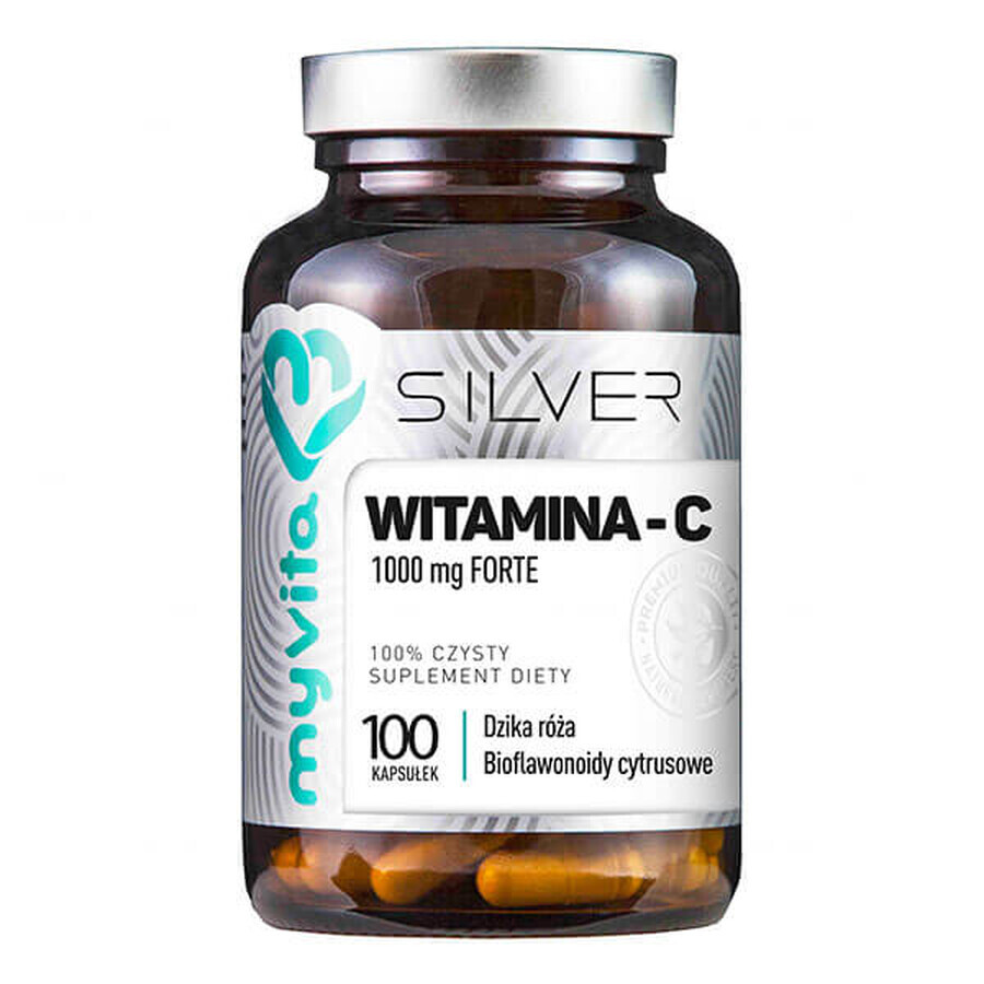 MyVita Silver Vitamin-C 1000 mg Forte, 100 gélules