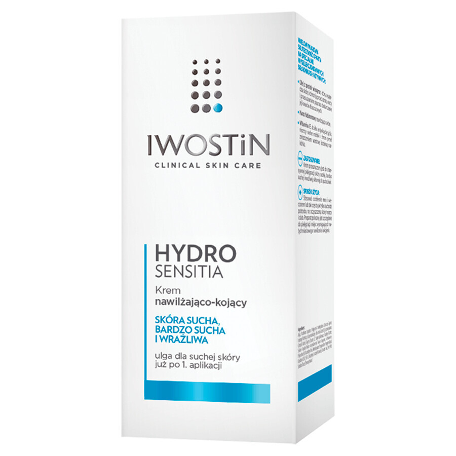 Iwostin Hydro Sensitia, hydraterende en verzachtende crème, 150 ml