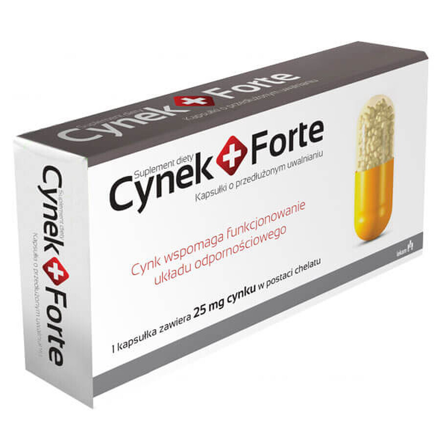 Zink + Forte, 60 capsules met verlengde afgifte