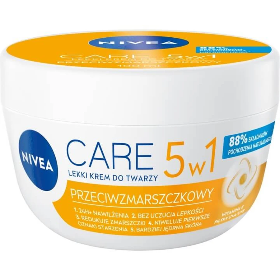 Nivea Care, lichte antirimpelcrème, 100 ml