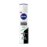 Nivea, spray antiperspirant, Invisible Black & White, Fresh, 150 ml