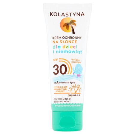 Kolastyna, crème solaire pour enfants et bébés, à partir de 6 mois, SPF 30, 75 ml