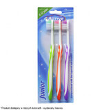 Beauty Formulas, Active Oral Care, toothbrush for children, Junior, 8-12 years, 3 pieces