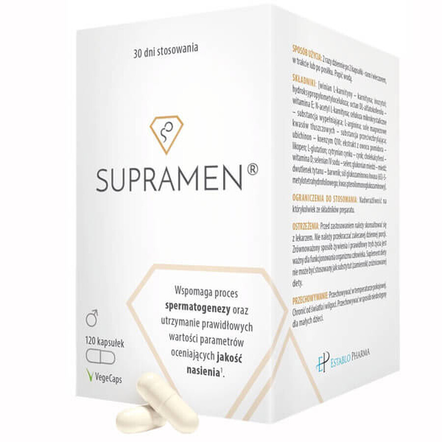 Supramen, 120 capsules