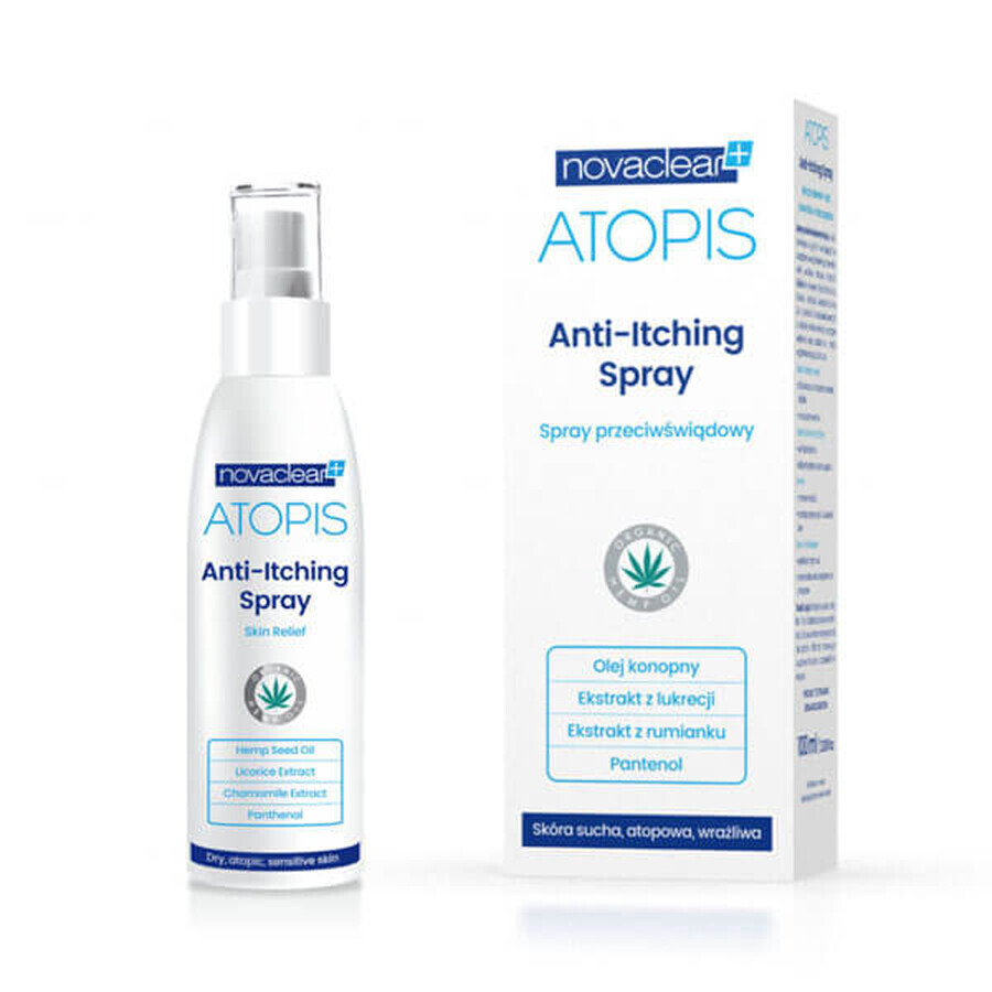 Novaclear Atopis, spray anti-démangeaisons, 100 ml