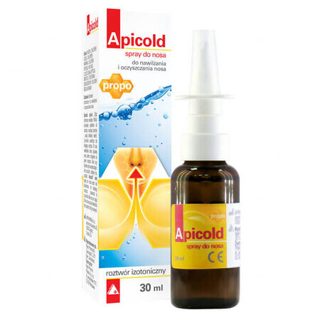 Apicold Propo, nasal spray, isotonic solution, 30 ml