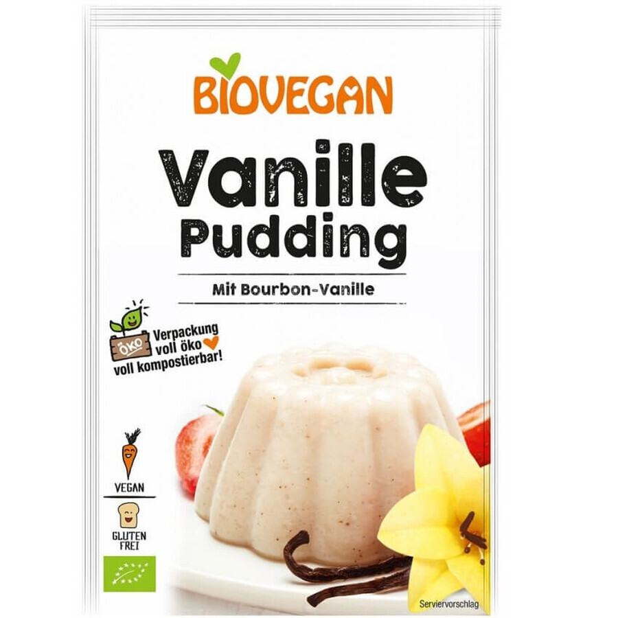 Vanillepudding, Biobiologisch, 33g, Biovegan