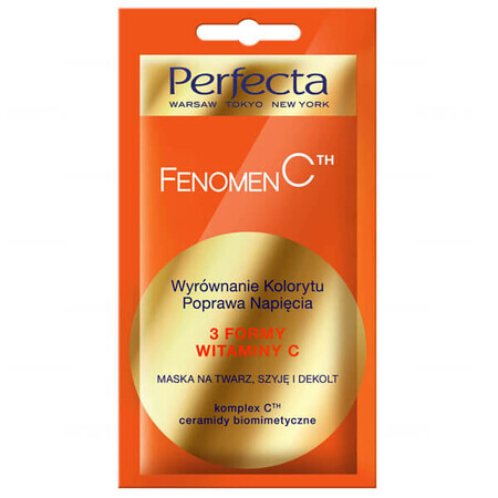 Perfecta Fenomen C Ausgleichende Gesichtsmaske  amp; Straffung, 8ml