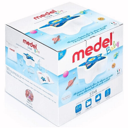 Medel Star Baby-inhalator, voor kinderen, 1 stuk BESCHADIGDE VERPAKKING