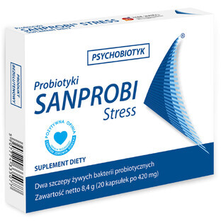 Sanprobi Stress Psychobiotic, 20 capsules