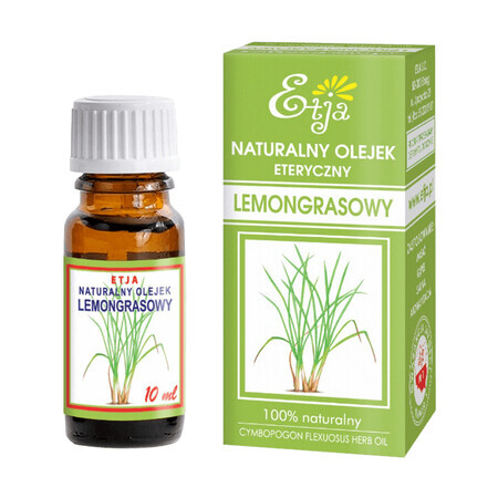 Etja, olio essenziale naturale di citronella, 10 ml