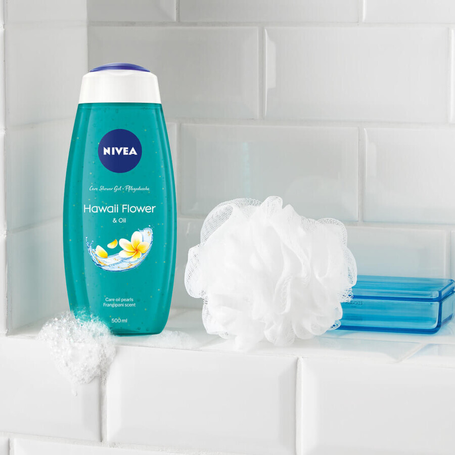 Nivea, douchegel, hawaiibloem &amp; olie, 500 ml