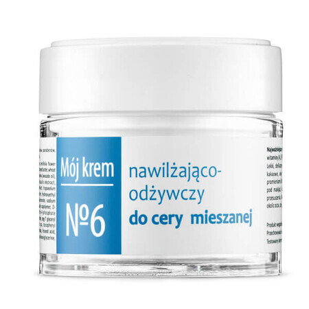 Fitomed Meine Creme Nr. 6 - Feuchtigkeits- und nährstoffreiche Creme für Misch- und müde Haut, 55g.