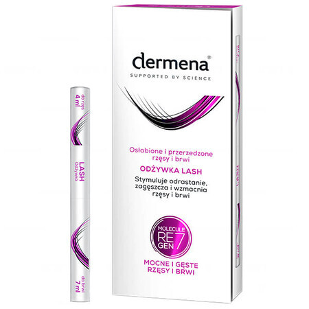 Dermena Wimper-, wimper- en wenkbrauwconditioner, 11 ml