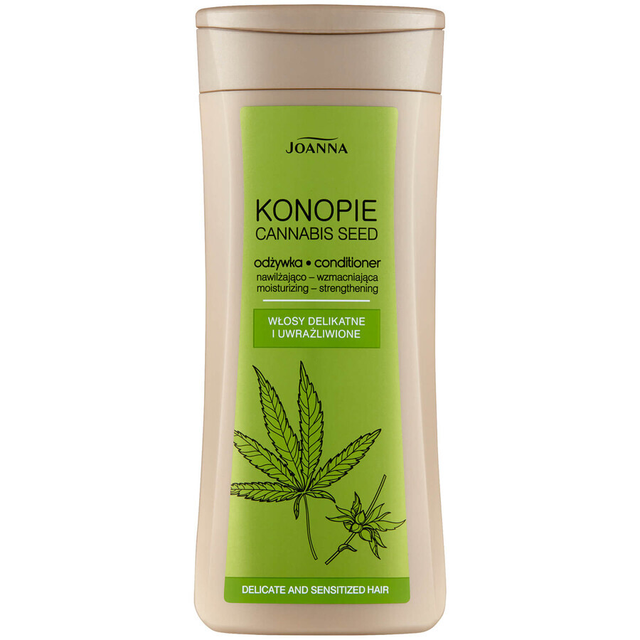 Joanna Hemp, moisturizing and strengthening conditioner, 200 g