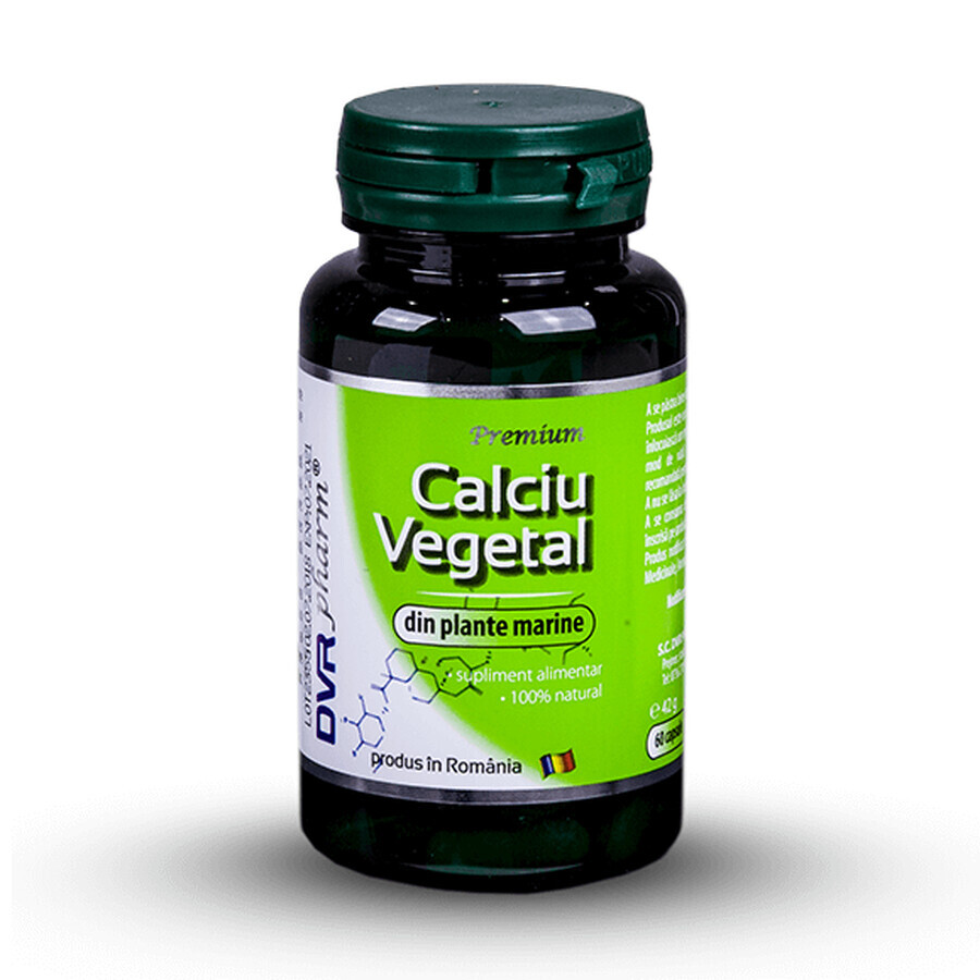 Calcium végétal, 60 gélules, Dvr Pharm