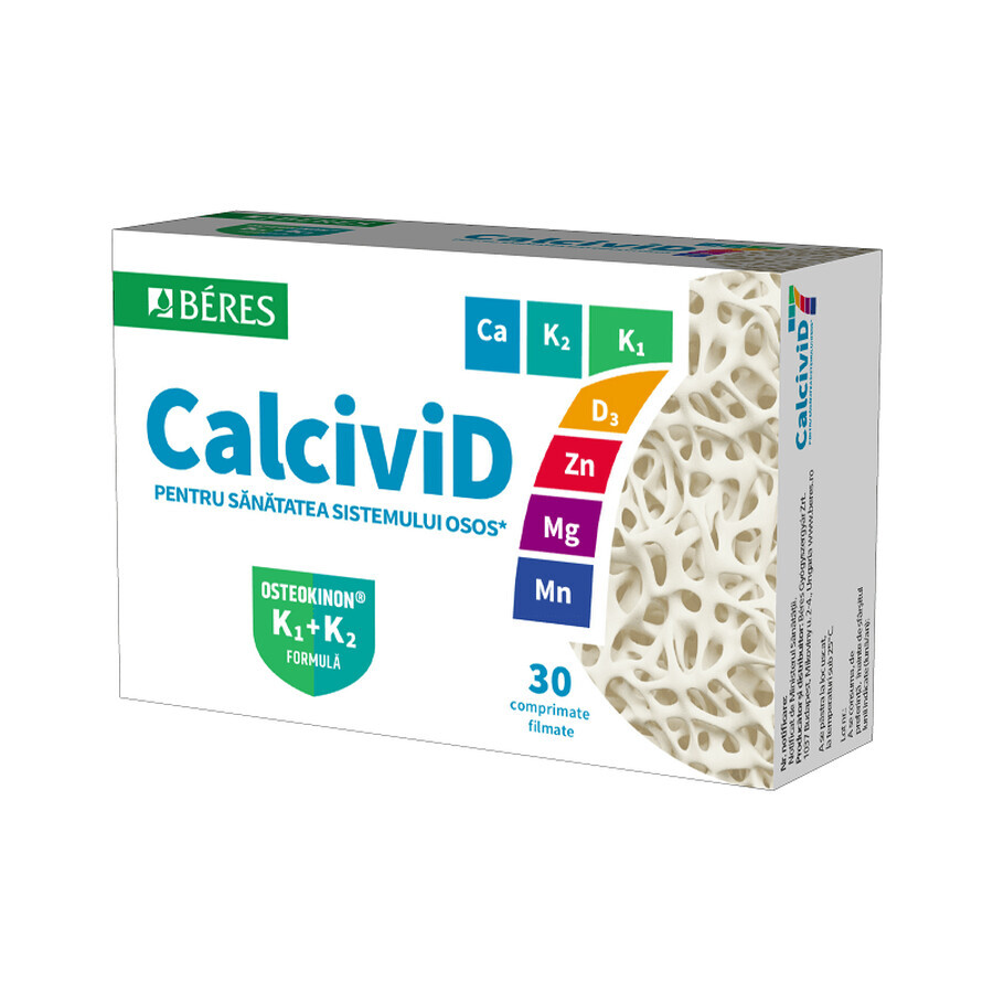 Calcivid 7, 30 filmomhulde tabletten, Beres