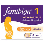 Femibion ​​1 Vroege zwangerschap, 28 tabletten