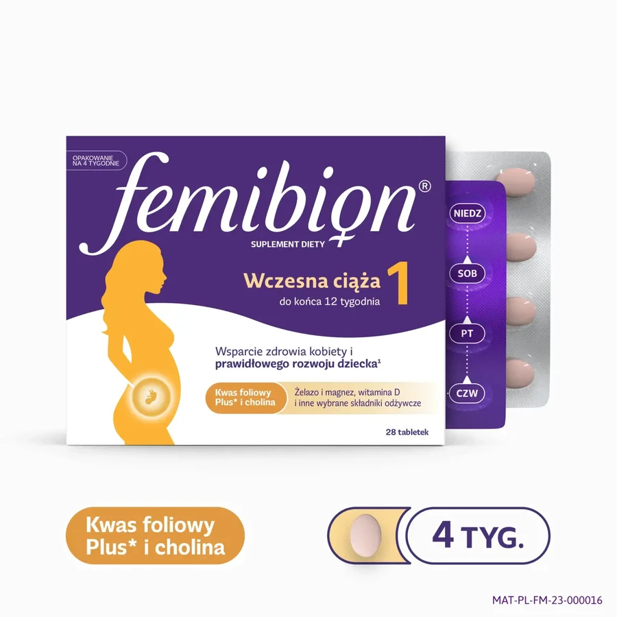 Femibion 1 Early pregnancy, 28 tablets