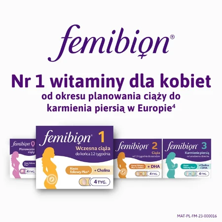 Femibion 1 Early pregnancy, 28 tablets