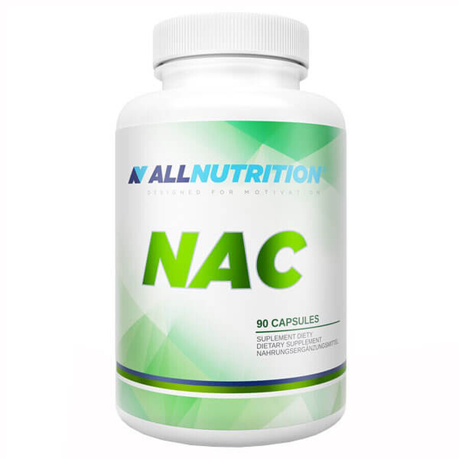 Allnutrition NAC, N-acétyl-L-cystéine, 90 gélules