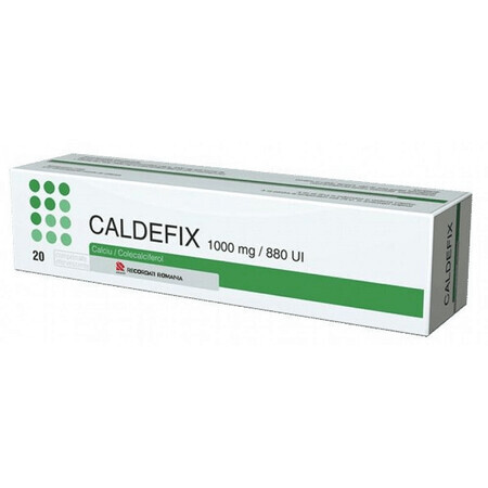 Caldefix 1000mg/ 880 ui, 20 Brausetabletten, Artmed International