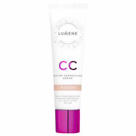 Lumene CC, fond de teint 7en1, Medium, 30 ml