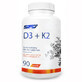 SFD D3 + K2, vitamine D 2000 IE + vitamine K 100 &#181;g, 90 tabletten