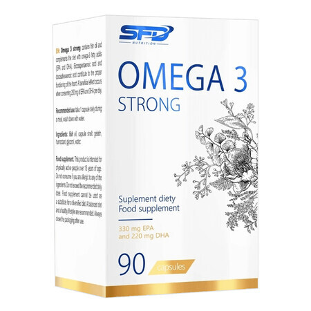 SFD Omega 3 Strong, 90 capsules