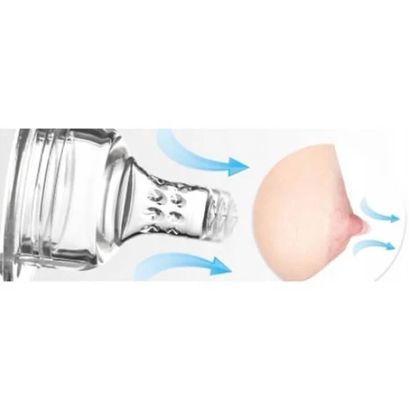 Lovi Diamond Glass, biberon din sticlă, anti-colic, cu tetină cu debit lent, Botanic, de la 3 luni, 250 ml
