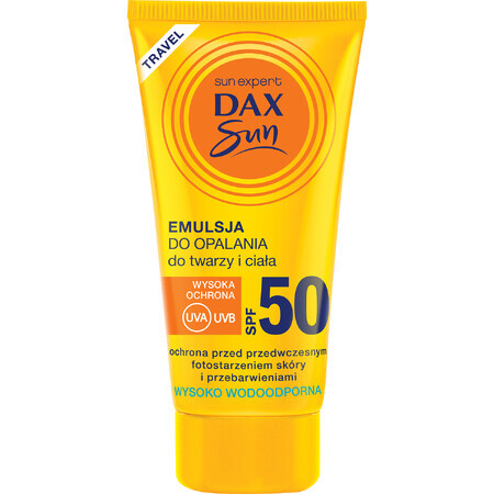 DAX Sun, emulsion for face and body, SPF 50, 50 ml