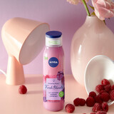 Nivea Fresh Blends, gel de ducha refrescante, frambuesa, arándano y leche de almendras, 300 ml