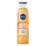 Miscela Fresca Nivea - Gel Doccia al Profumo di Albicocca, Mango e Latte di Riso, 300ml