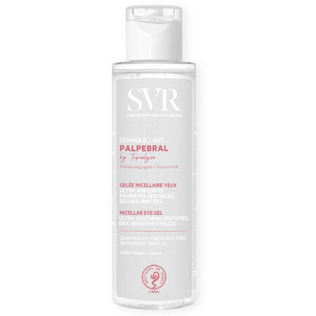 SVR Palpebral Makeup Remover, micellaire gel voor het verwijderen van make-up rond de ogen, 125 ml