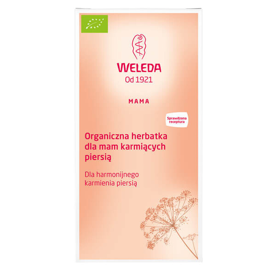 Weleda, Biologische thee voor moeders die borstvoeding geven, 20 zakjes