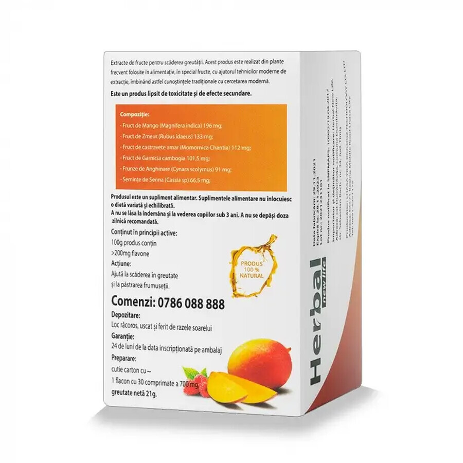 Minus Capsules Minceur, 30 comprimés, Herbal New Life