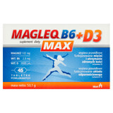 MagleQ B6 Max + D3, 45 tablets